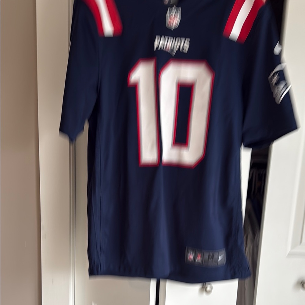 NFL Blue and White Jersey with Number 10